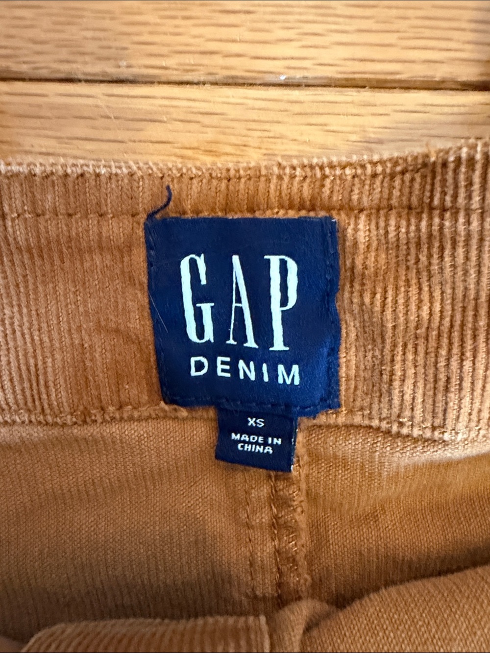 GAP Brown Button-Front Apron Dress with Adjustable Straps - Picture 2 of 7